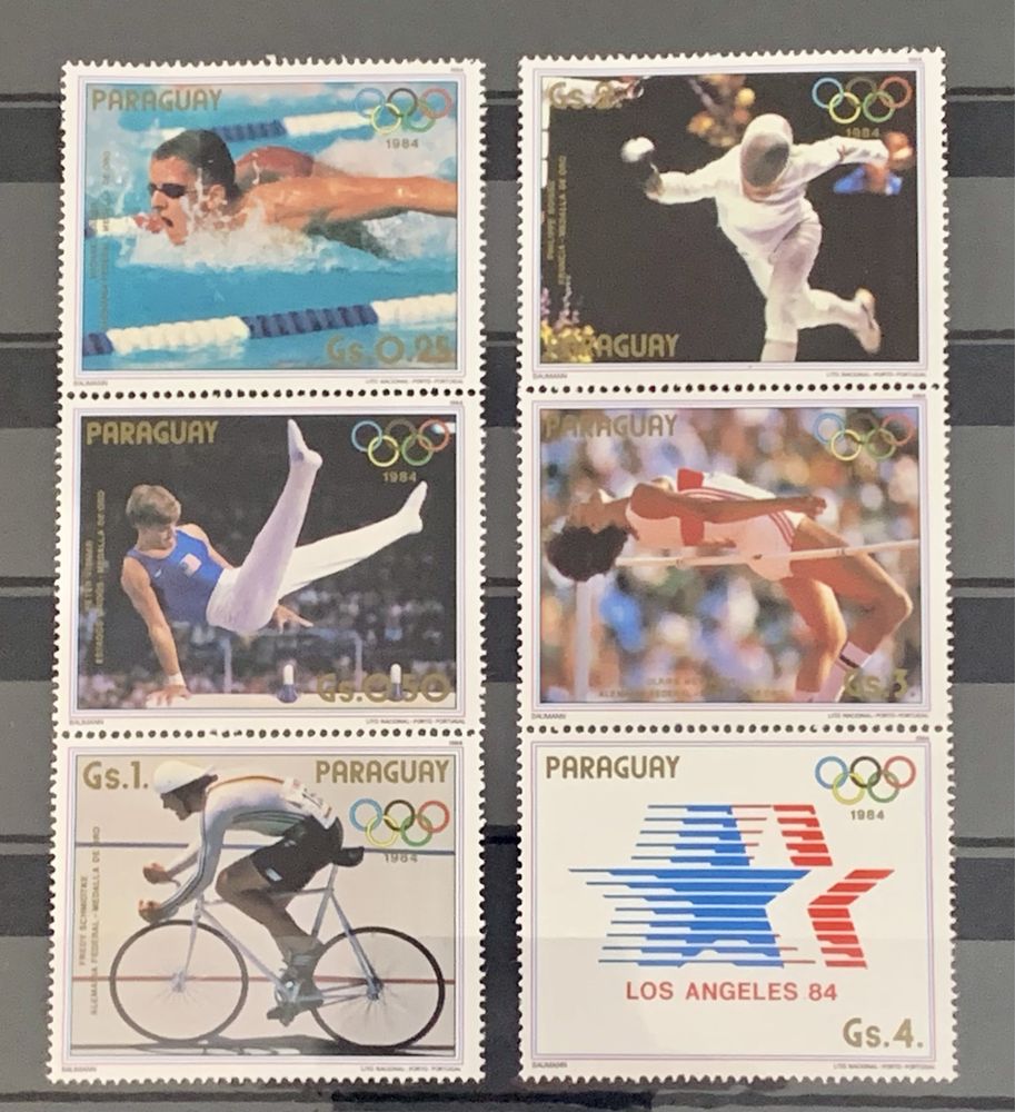 282. Парагвай 1985 = “ Летни олимпийски игри - Лос Анжелис’84“, MNH