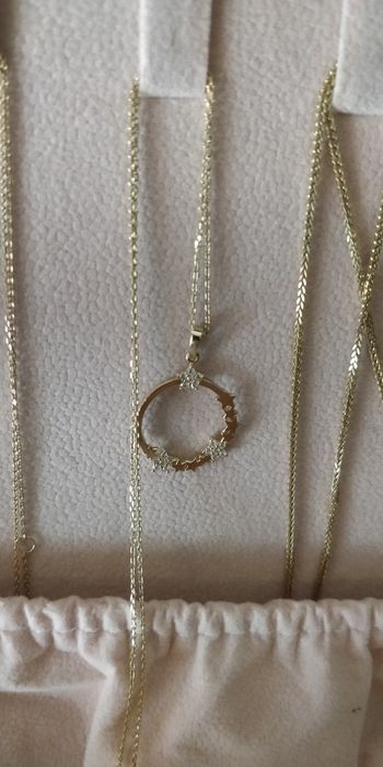 Colier elegant aur 14k