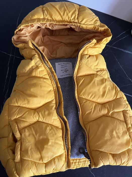 Vesta galbena Zara - 6/9 luni - 74 cm