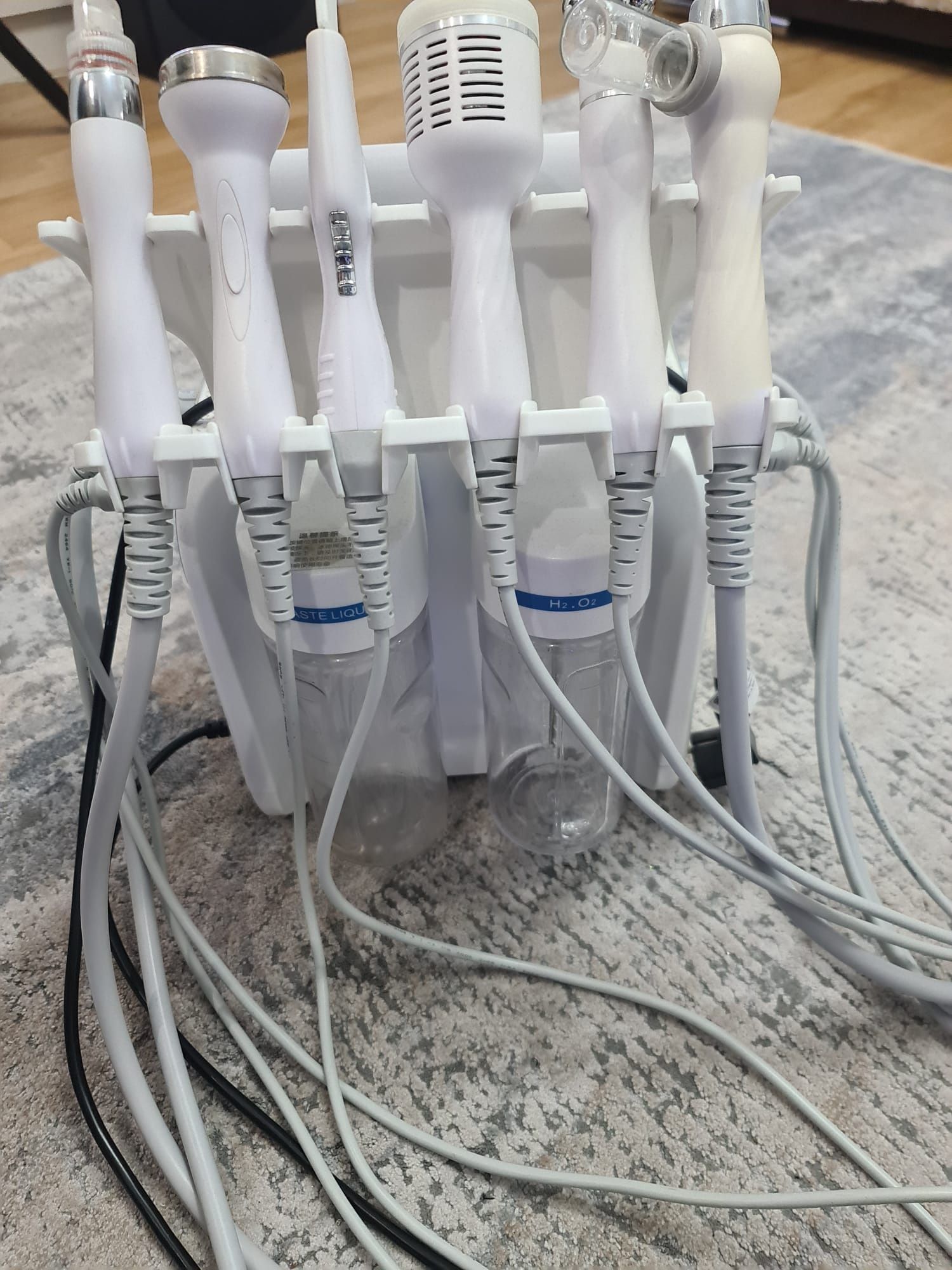 Combină cosmetică utilizată.