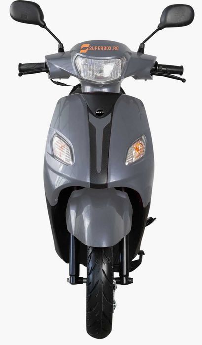 Scuter Benzina Delivery, PS3, AM, A1 sau B, 49 cc, Gri, SuperBox