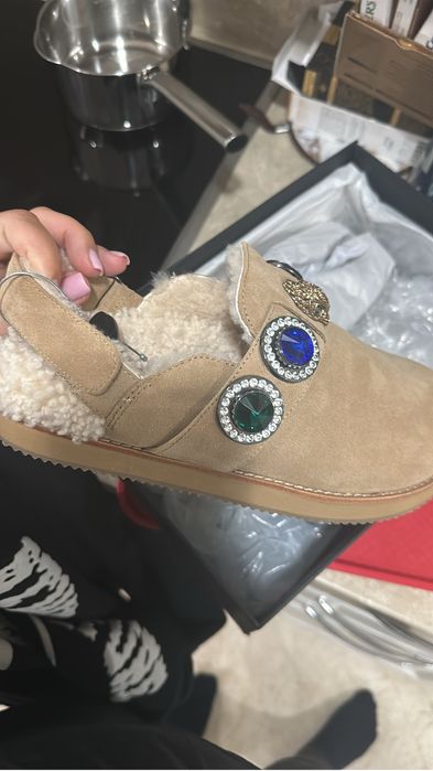 Vand papuci imblaniti Kurt geiger