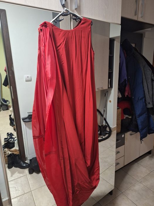 Maison Martin Margiela & H&M 2015 червена рокля