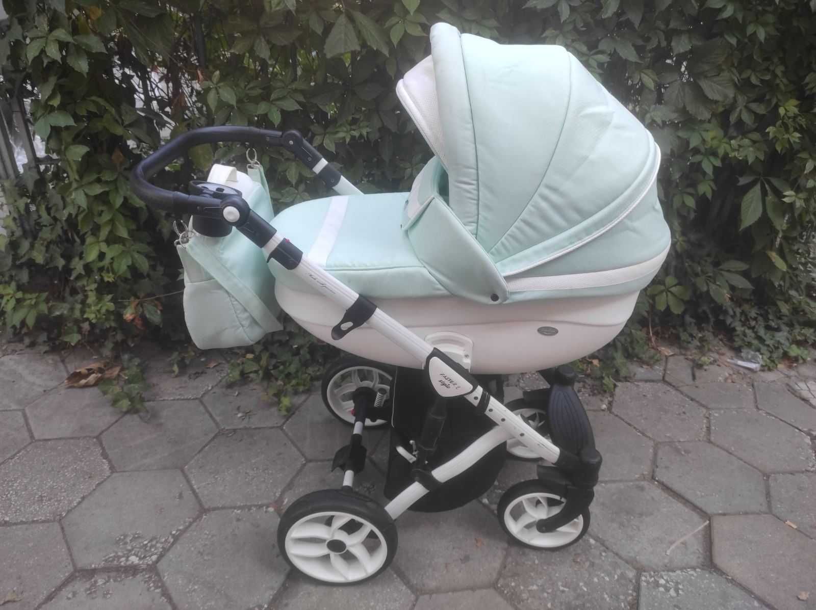 Комбинирана бебешка количка BABY MERC FASTER 2 - 3 в 1