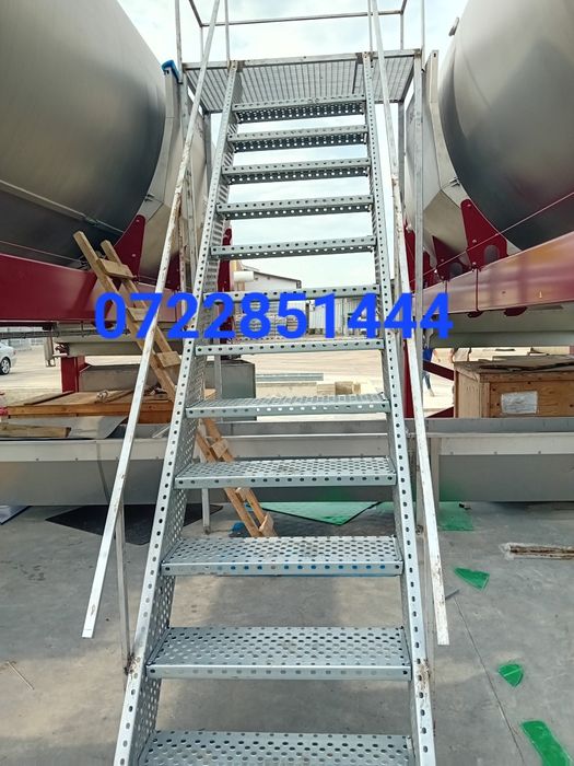 Scara metalica zincata 6,5m l