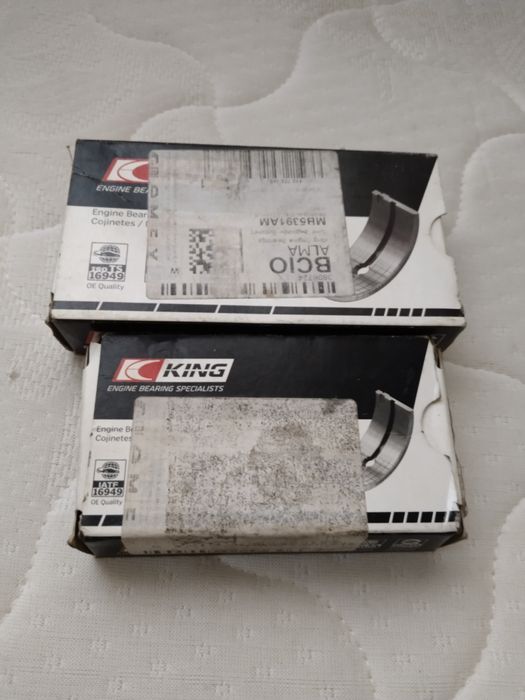 Новые вкладыши на volkswagen и audi