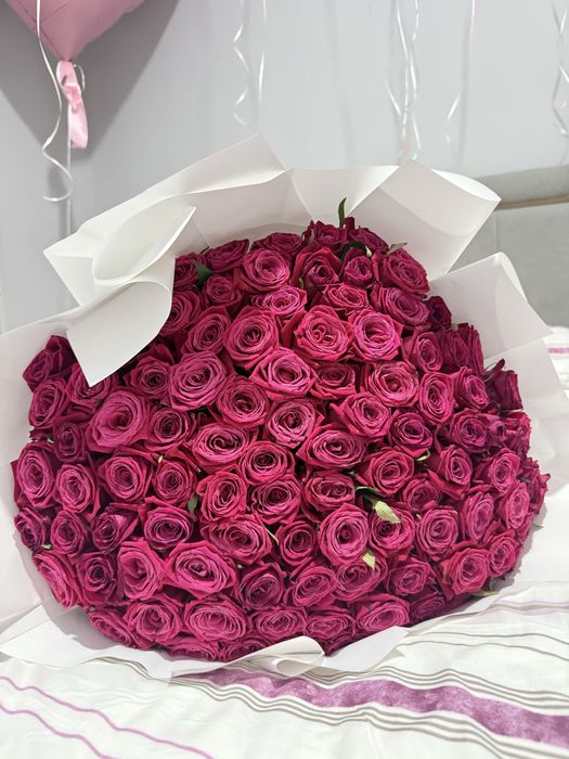 101 роза,кеше сатып алынган