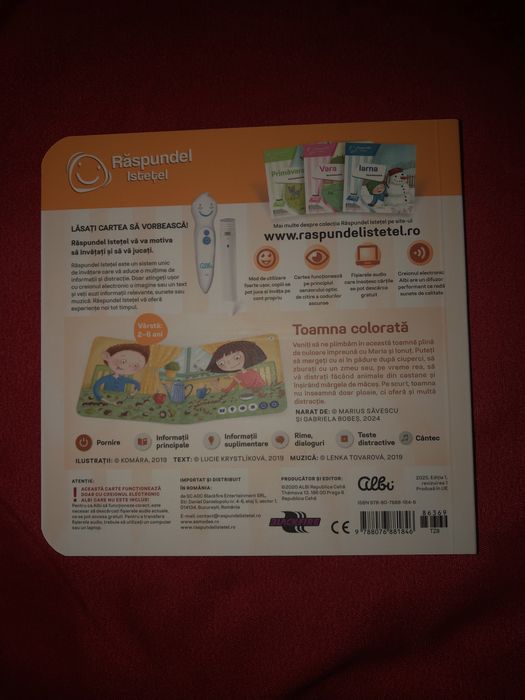 Cartea Toamna (fără pix)