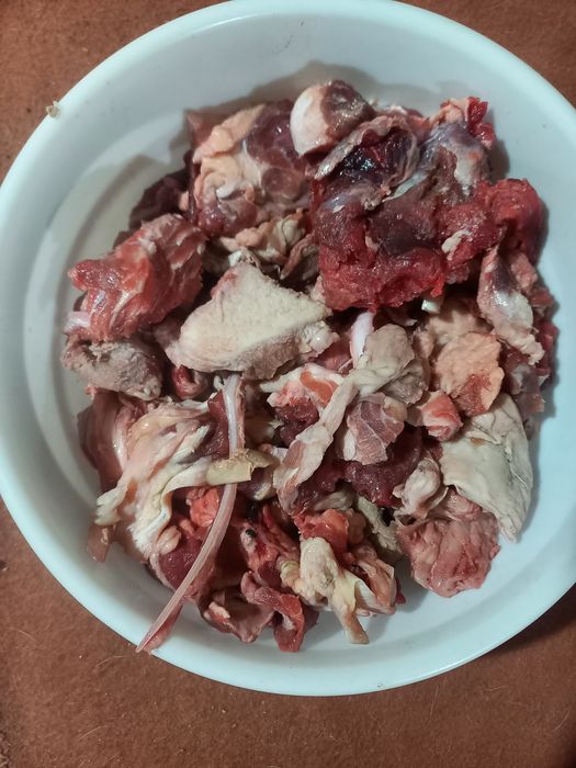 Мясные обрезки для собак