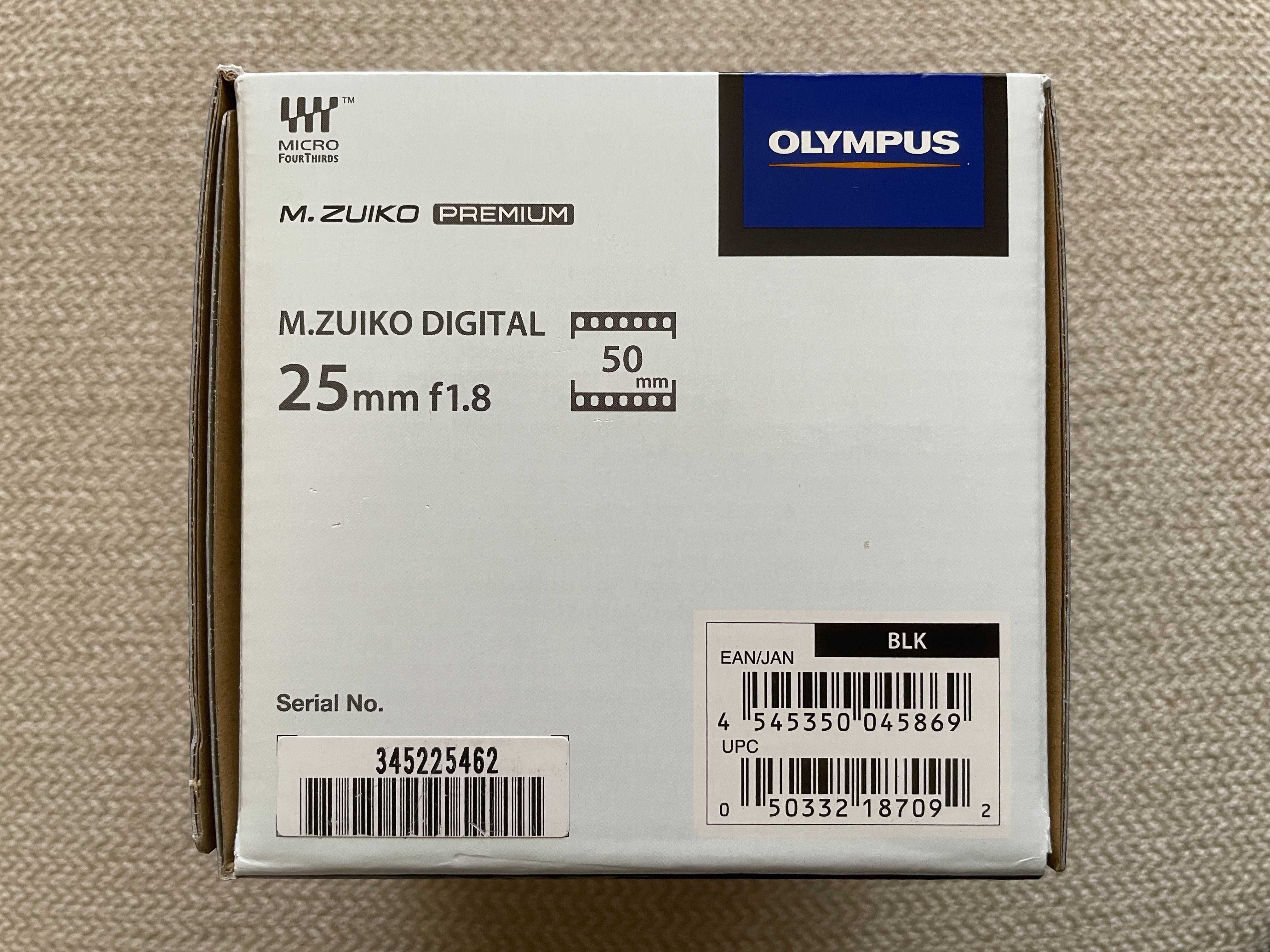 Olympus M.Zuiko Digital 25mm f1.8 nou, factura, garantie 2 ani