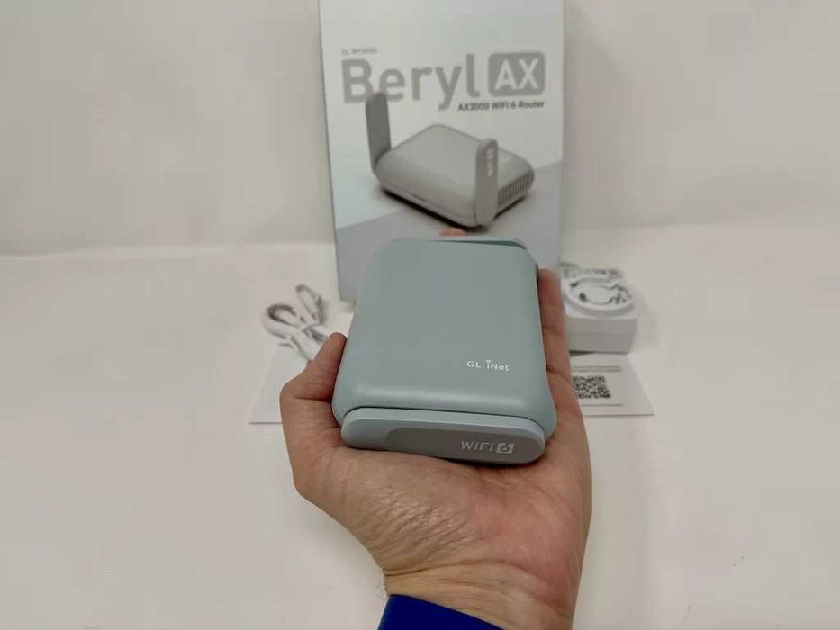 OpenWRT рутер Gl.iNet Beryl AX AX3000 Wi-Fi 6