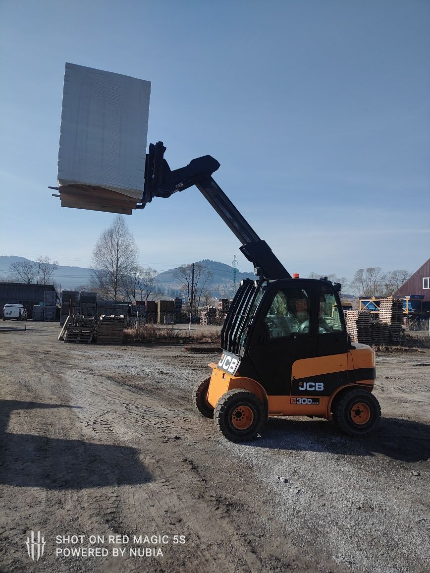 Jcb teletruk 30d 4x4 încărcător telescopic