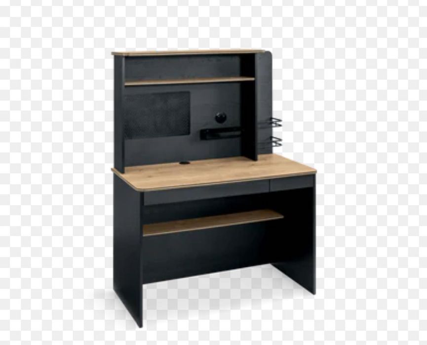 Birou pt. copii si adolescenti. Maro/negru 110/58/75+parte superioara