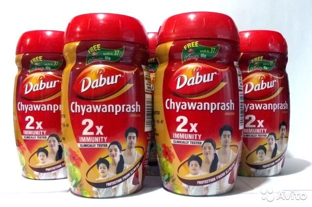 Dabur Chyawanprash Чаванпраш для укрепления иммунитета для детей