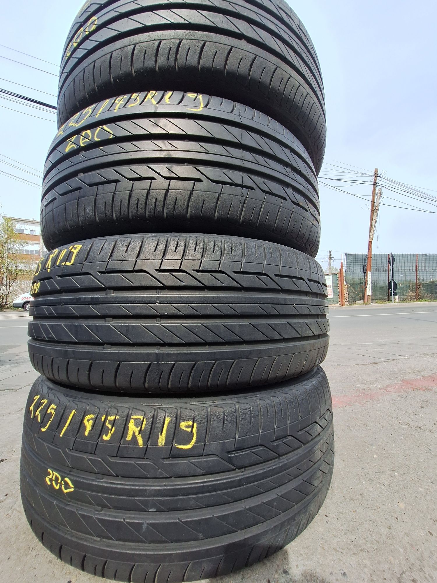 4 anvelope vara 225/45r19 Bridgestone Montaj Gratuit