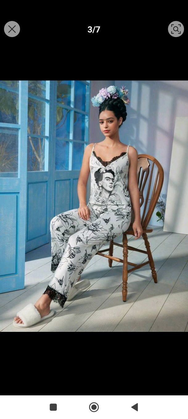 Дамска пижама Frida Kahlo
