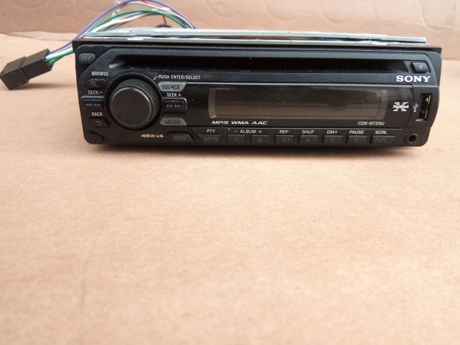 Cd player auto sony