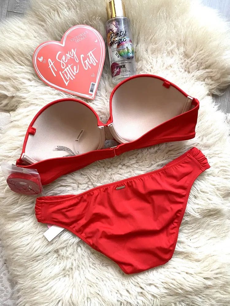Червен бански бандо Victorias secret