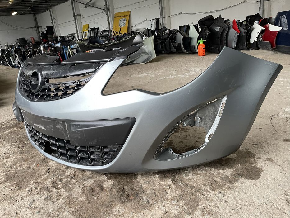 Предна броня за Opel Corsa D Опел Корса Д 2011-2015г