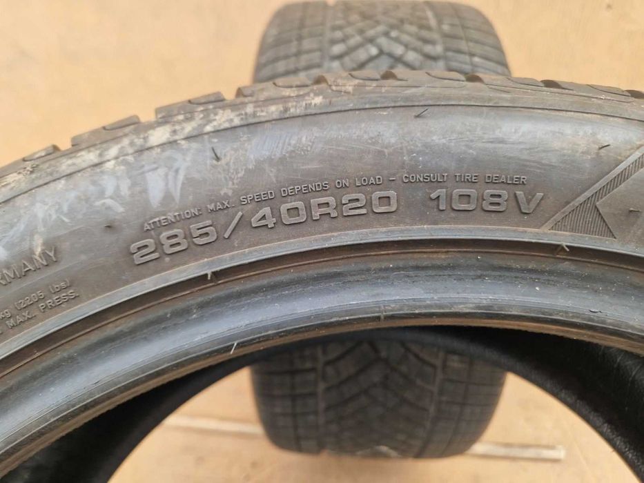 2 Goodyear R20 285/40
Зимни гуми 
DOT3119