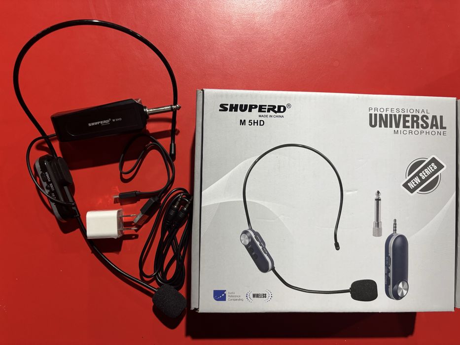Продам беспроводная микрофонная система Shuperd M 5HD