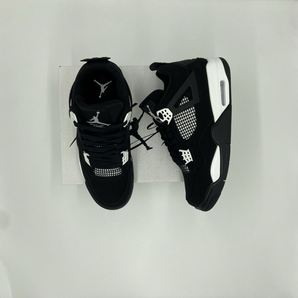 Air Jordan 4 White Thunder - Marimi 38-49, Noi, Premium