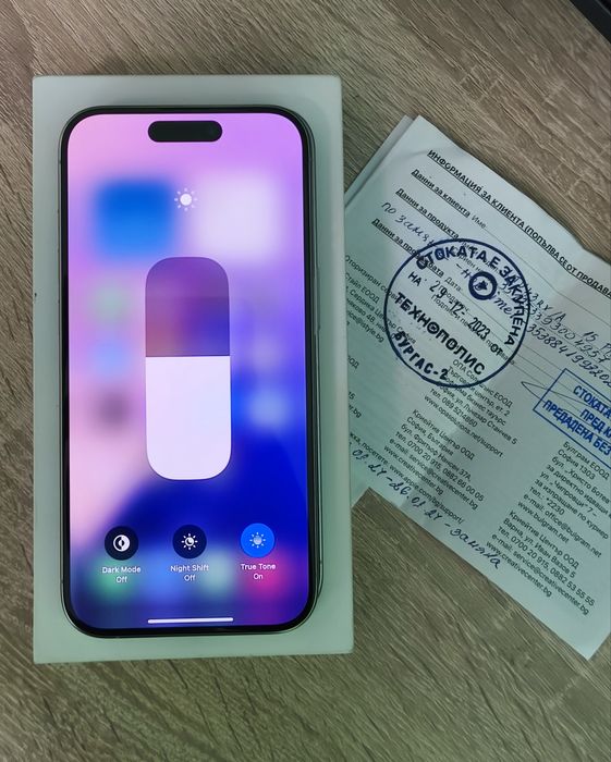 •Като нов•iPhone 15 Pro 256GB