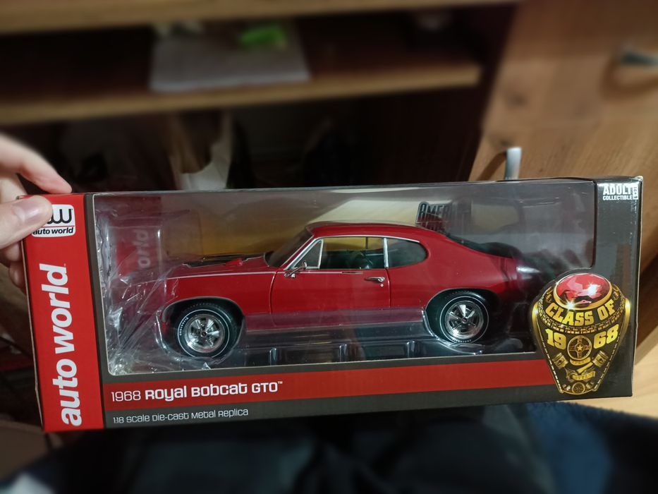 Macheta 1/18 Pontiac GTO Royal Bobcat
