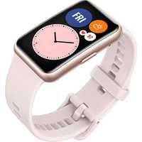 Smartwatch HUAWEI Watch Fit bratara silicon Sakura Pink sigilat nou