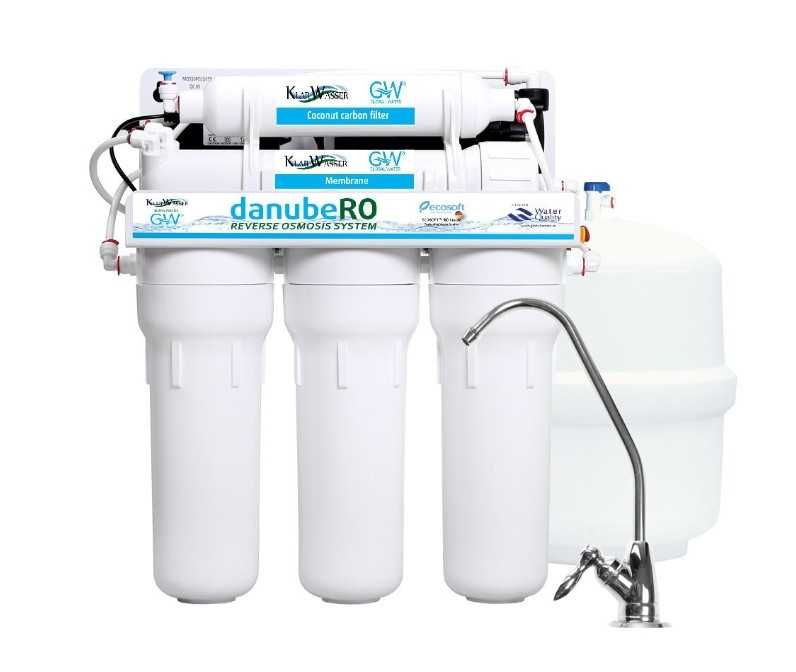 Sistem purificare apă DanubeRO: Osmoză inversă cu remineralizare+pompă