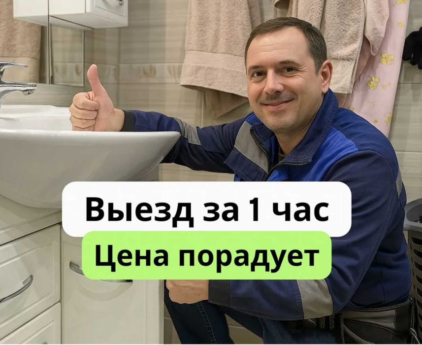 Сантехник срочный выезд на дом услуги недорого