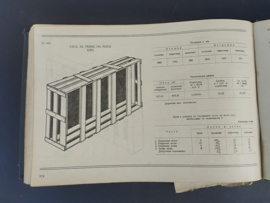 Дървени опаковки каталог