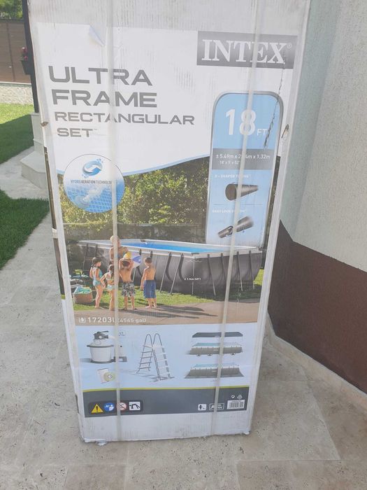 Piscina cu cadru metalic Intex 26356NP, supraterana 549 x 274 x 132 cm