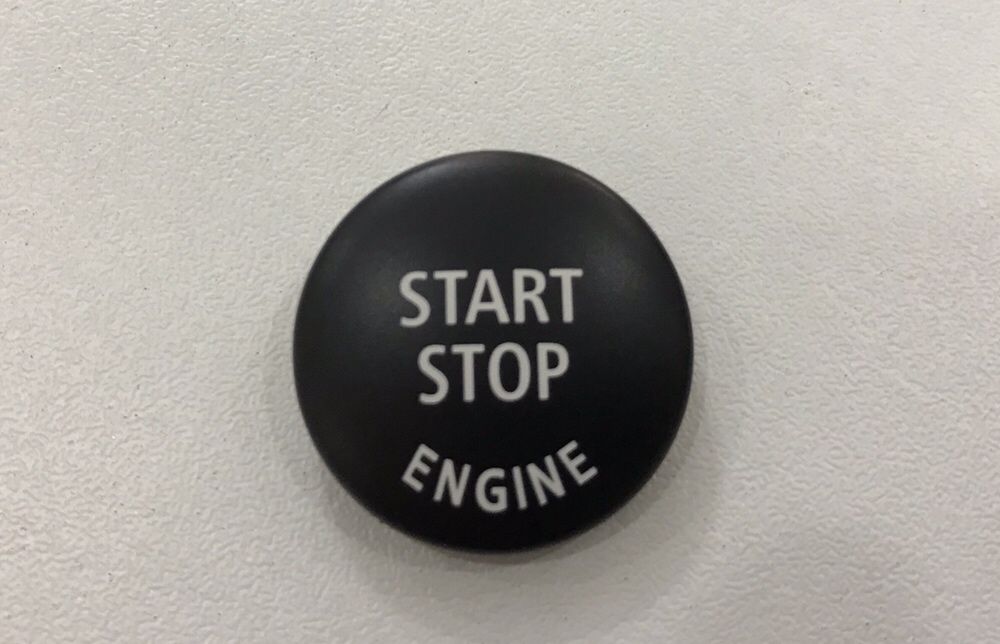 Кнопка Start Stop BMW БМВ Красная и чёрная Все модели.
