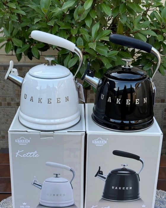 UAKEEN — Тепло в каждой чашке   чайник в 3х расцветках
Заваривание чая