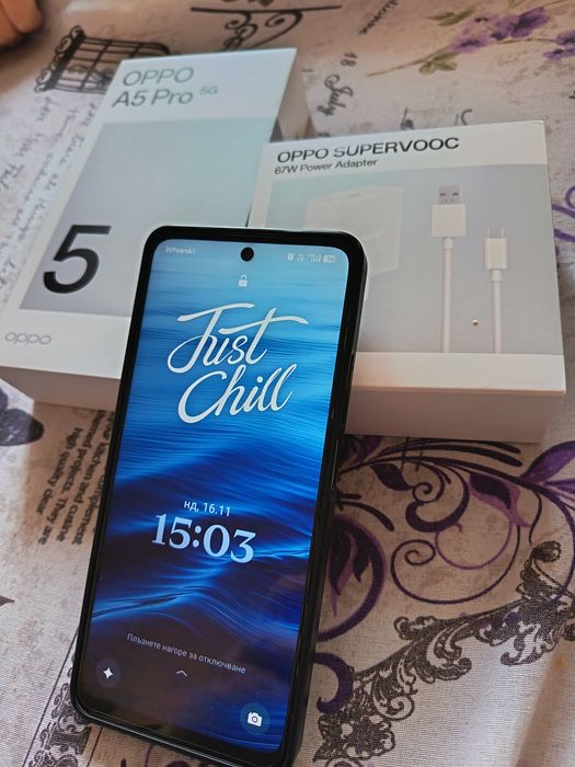 OPPO A5 PRO 5G с гаранция