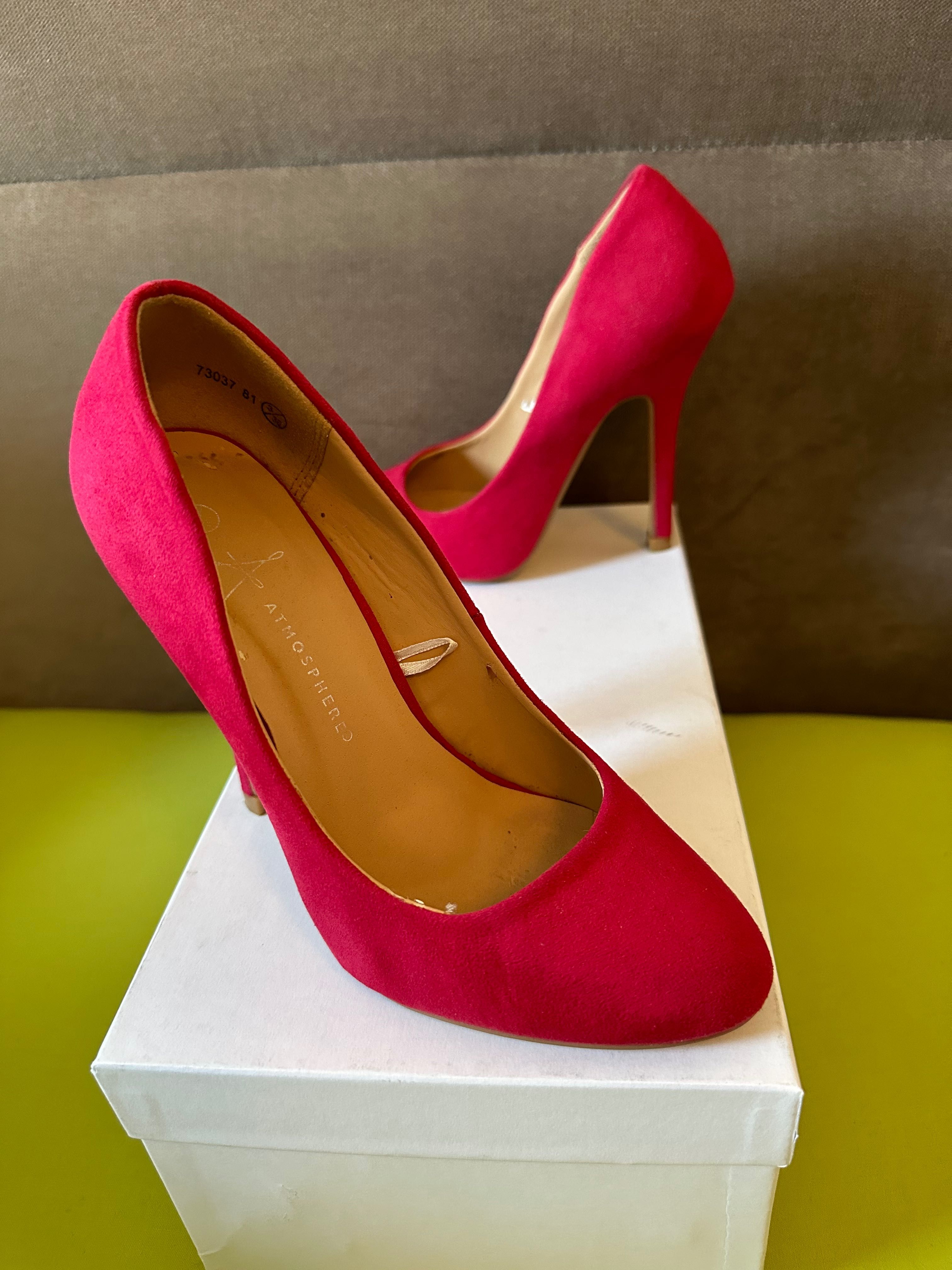 Pantofi stiletto fucsia Atmosphere