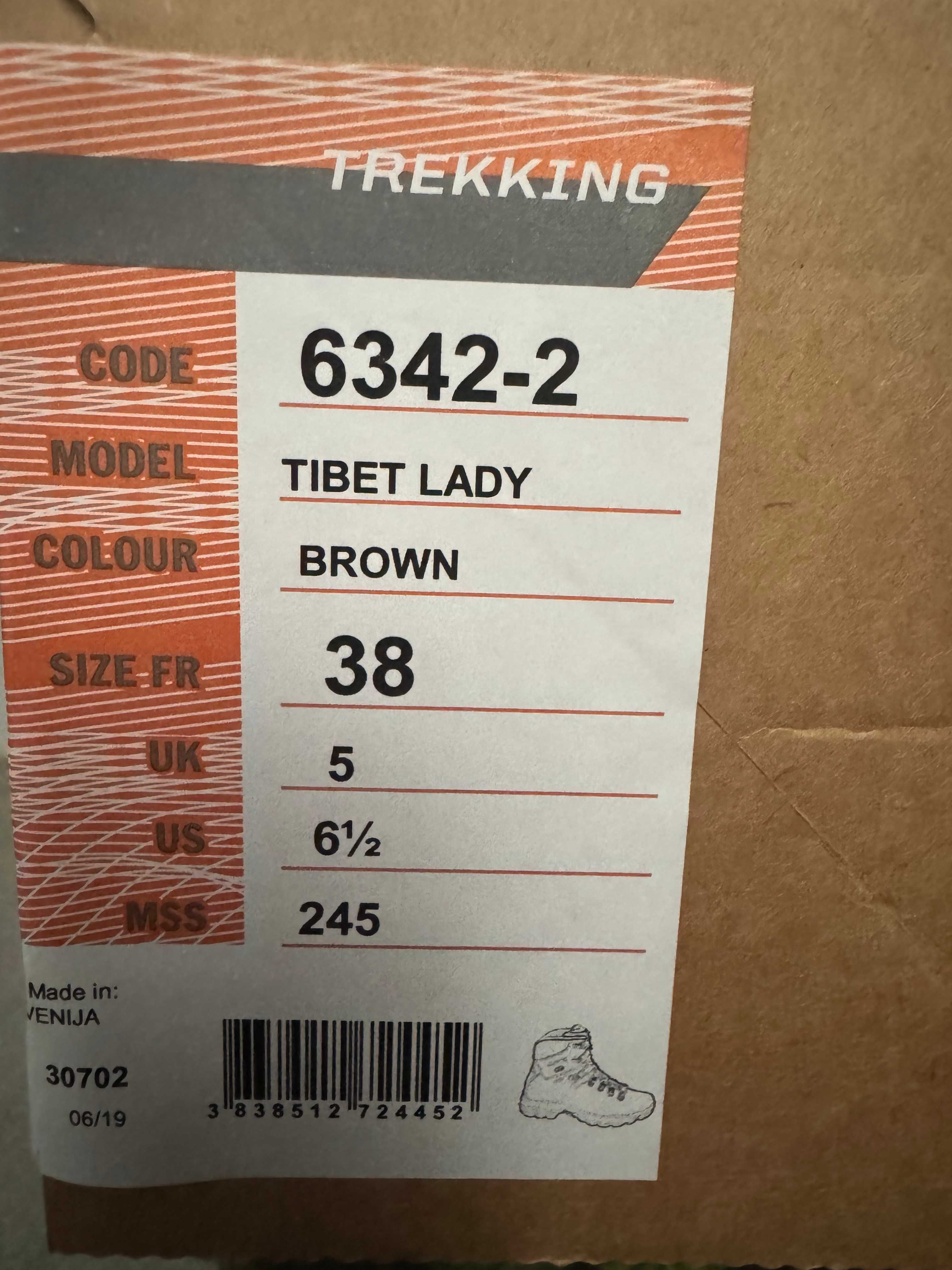 Нови трисезонни туристически обувки Alpina Tibet Lady, номер 38.