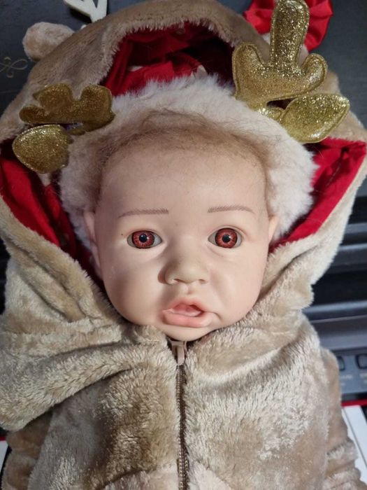 Un Craciun Magic un Bebe Silicon real. Original. Stanta
