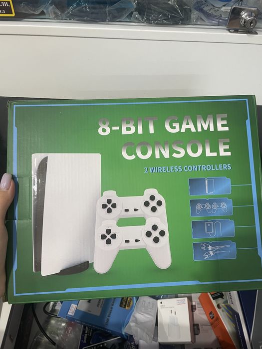 Новое денди, с беспроводными джойстиками дизайн PS5