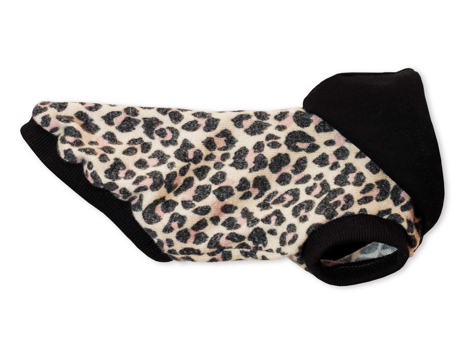 Леопардов суичър с качулка за кучета – стил и комфорт