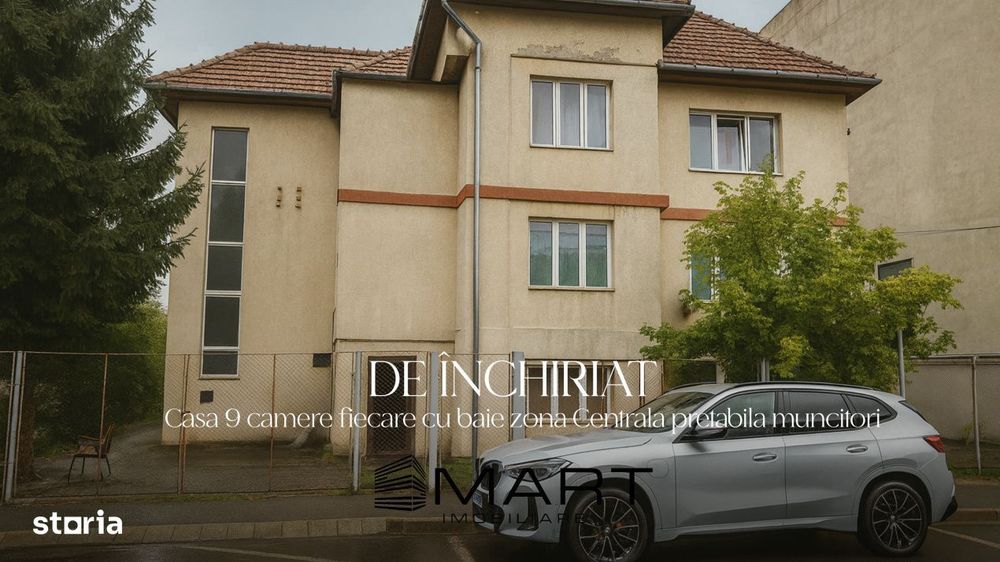 Casa cu 9 camere fiecare cu baie proprie