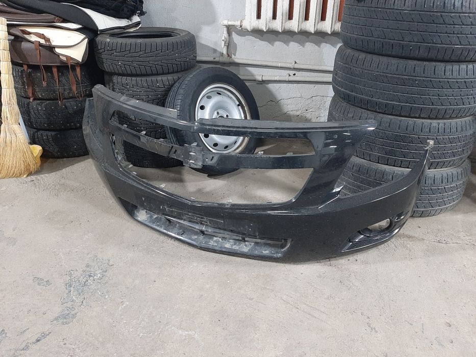 Бампер на кобальт чёрный цвет