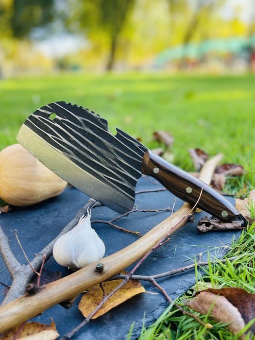 Satâr Profesional din Oțel forjat- Bucatarie Camping