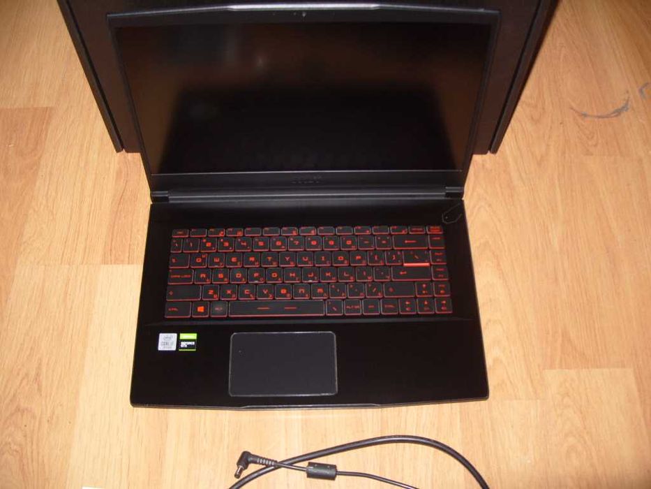 Лаптоп MSI GF63 Thin 10SCSR - 256GB+1TB, IPS 144Hz, 16RAM - 790лв