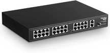 Switch PoE YuLinca 27 porturi,Max 300 W, VLAN bazat pe port,PoE 250m