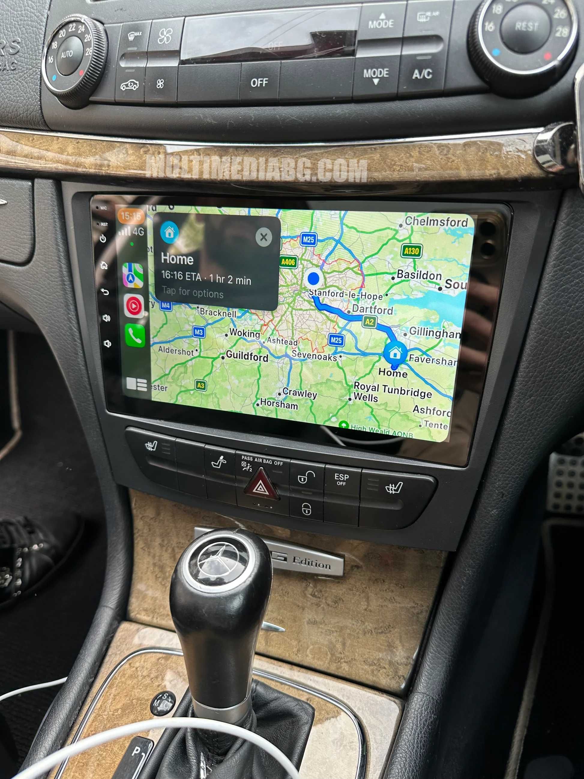 Mercedes E class W211,CLS 2002г-2010г Мултимедия Навигация Android
