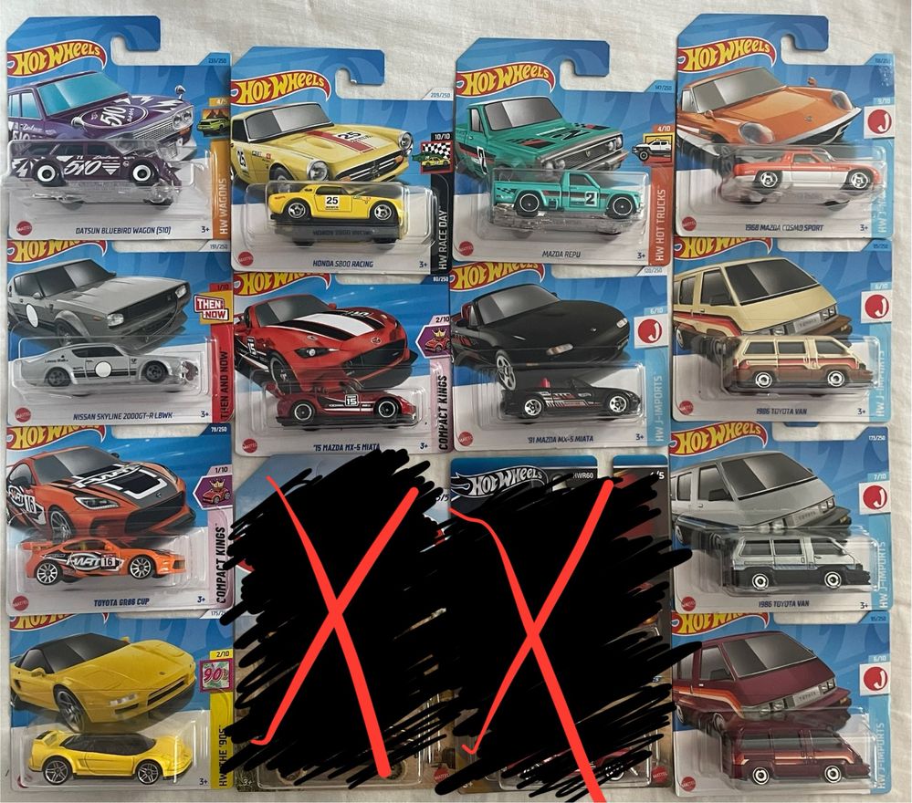 HotWheels колички