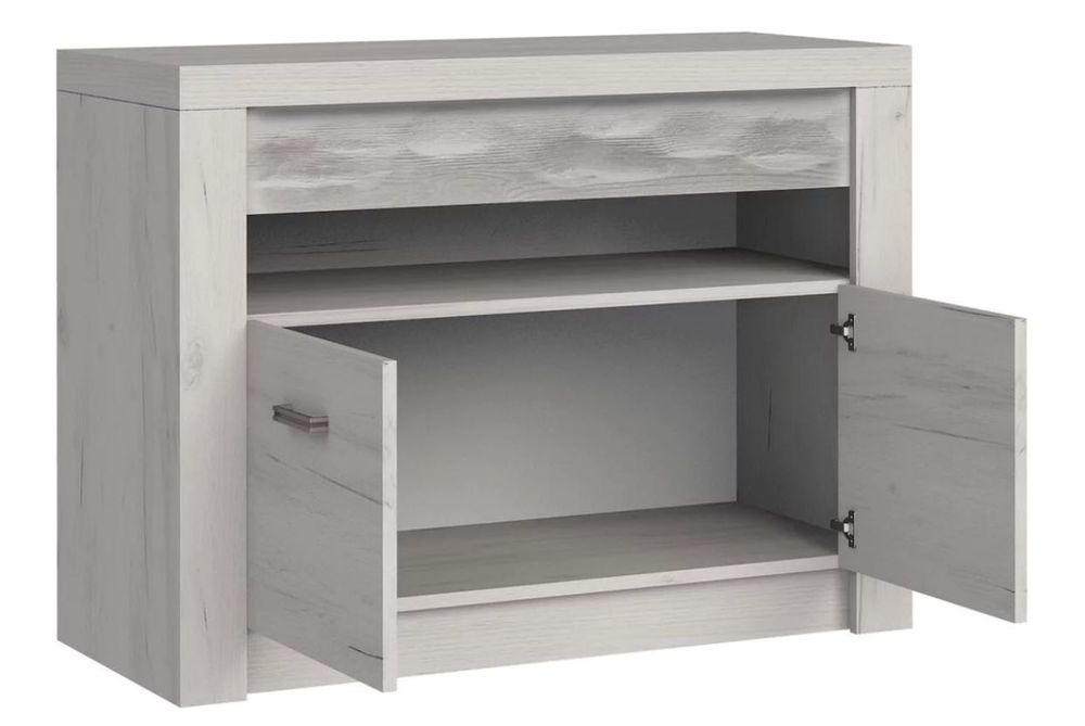 Двукрилен гардероб и тв шкаф