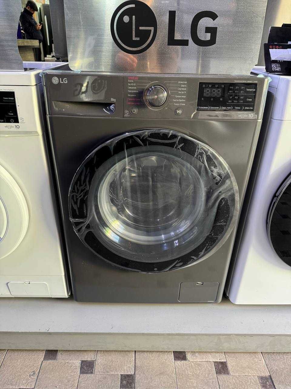 Стиральная машина LG 8кг F2V3PS6J AIDD™ Steam™ DD Inverter